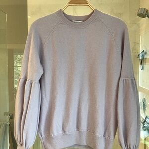 Nordstrom Signature Cashmere Balloon Sleeve Sweater